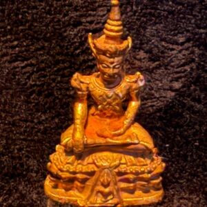 Golden Buddha Figurine